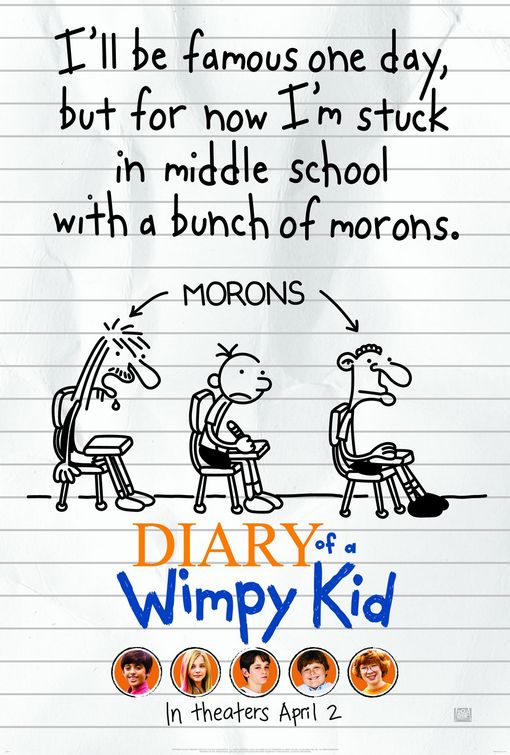 Parents warned about new 'Diary of a Wimpy Kid' film potentially