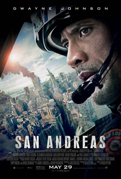 movie review san andreas fault