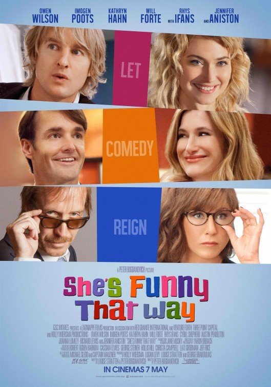 SHE'S FUNNY THAT WAY - Movieguide | Movie Reviews for Christians