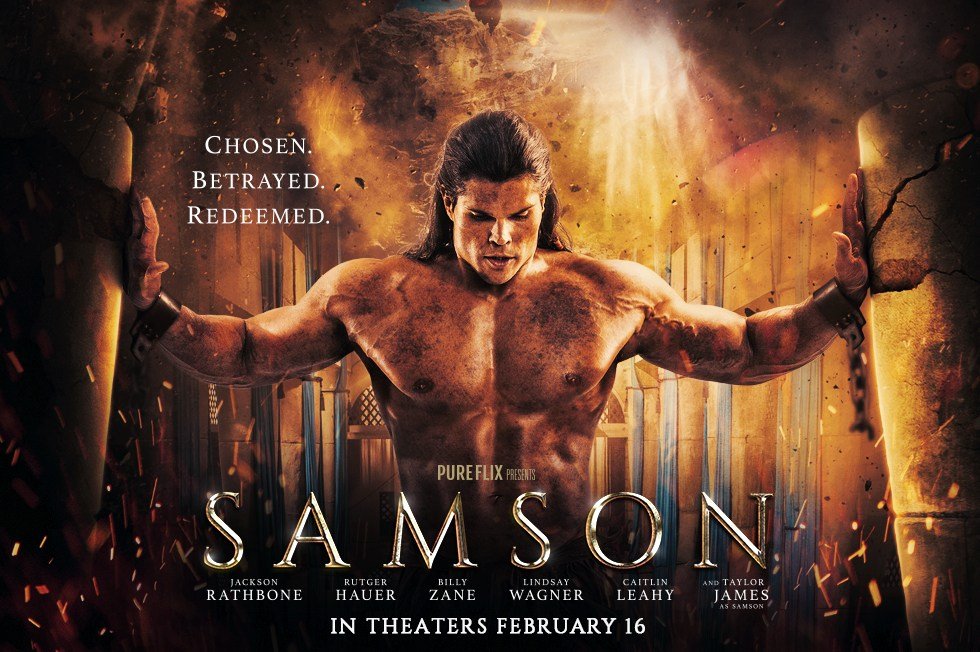 We Re Just A Few Month S Away Till Samson From Pure Flix Is Released In Theaters