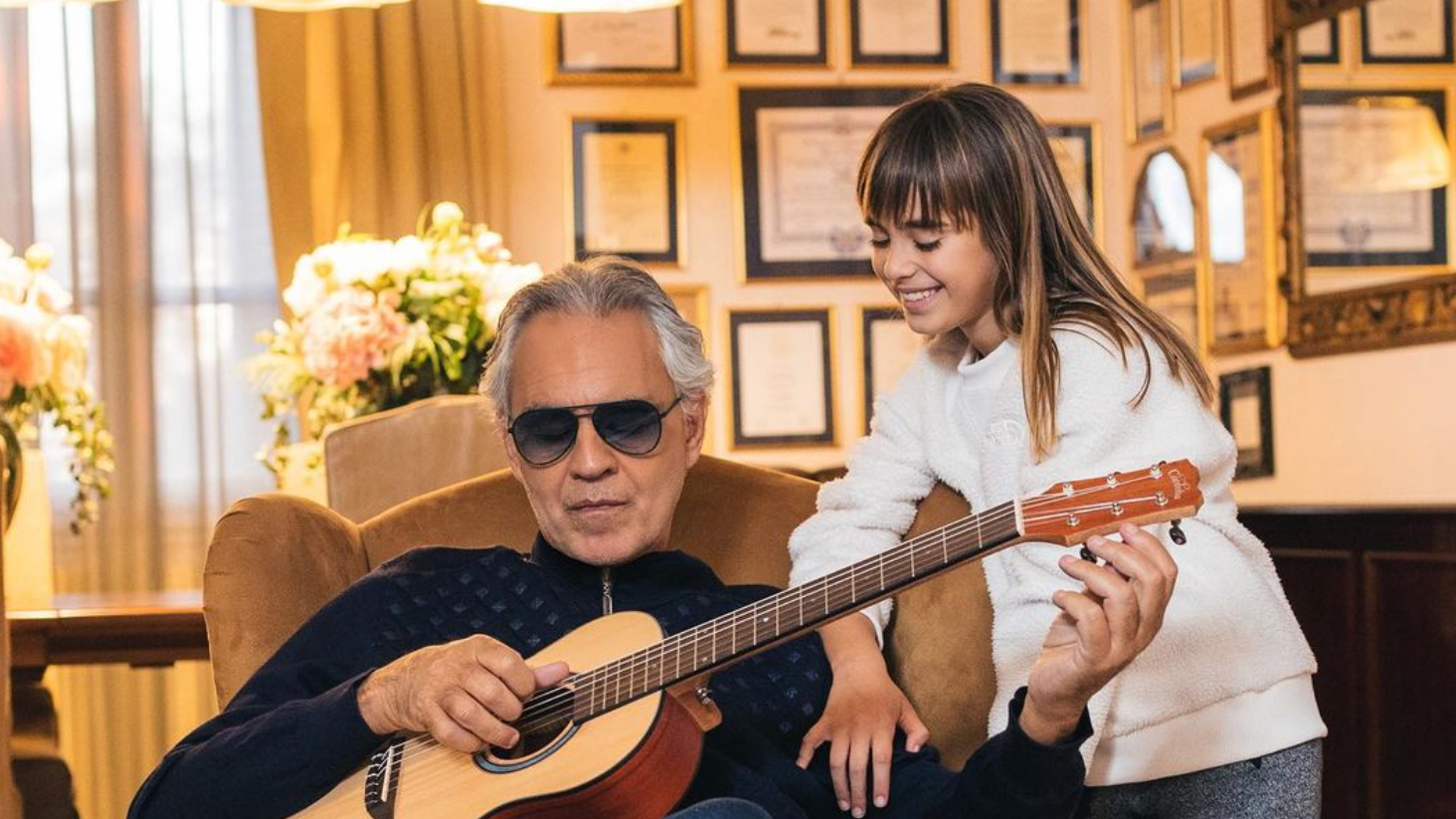 How Andrea Bocelli Is Bringing A Very Family Christmas To The