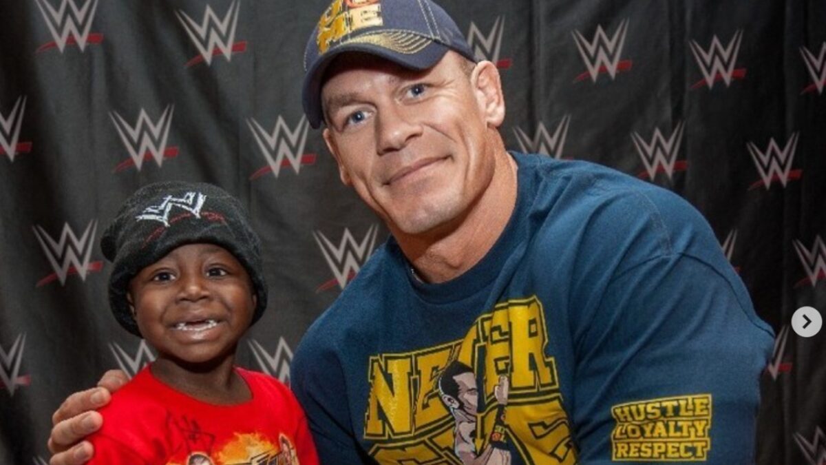 John Cena Sets Record For Most Wishes Granted Through MakeAWish