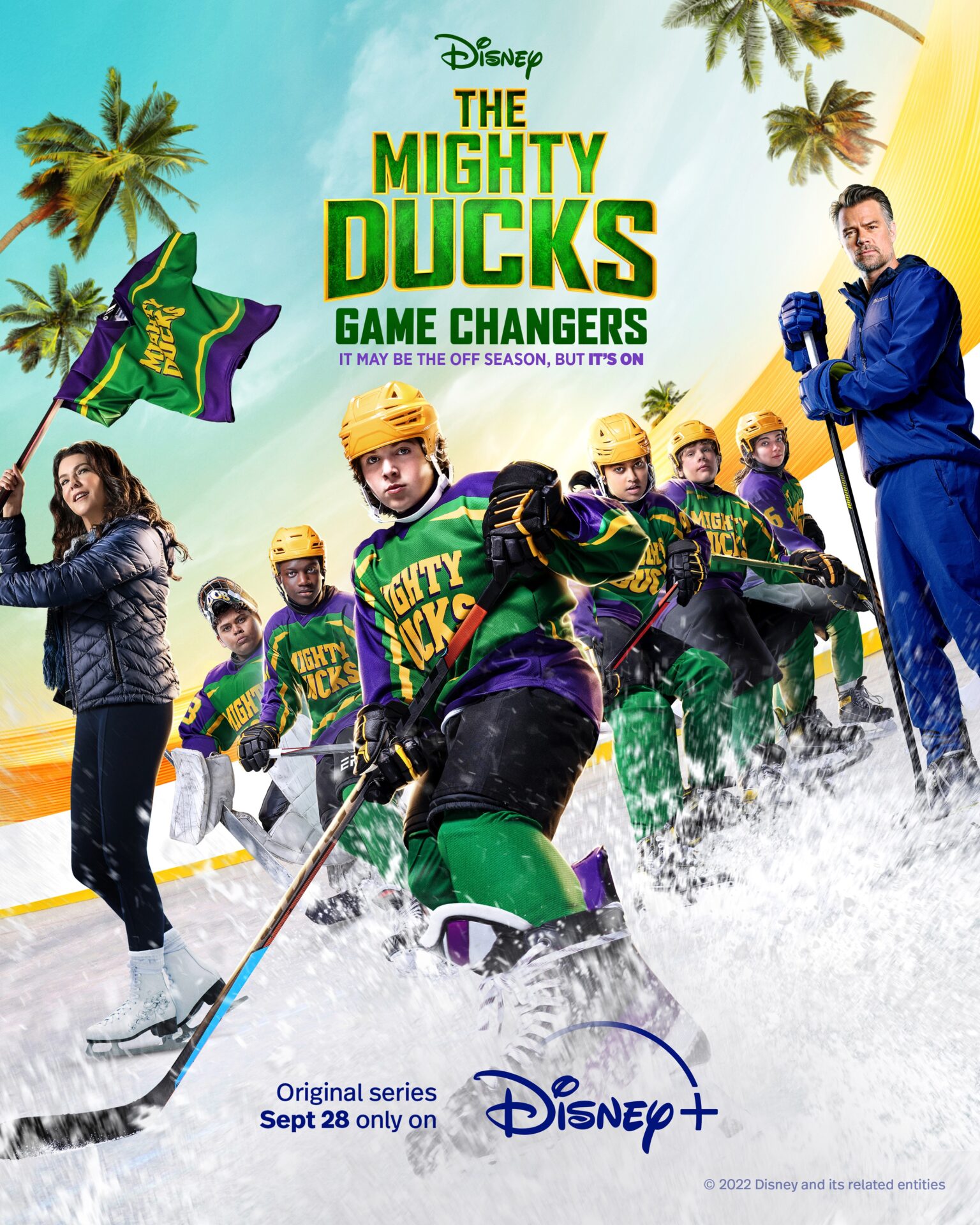 The Mighty Ducks: Game Changers': Lauren Graham, Josh Duhamel hit the ice  for season 2 on Disney+ - ABC7 Chicago