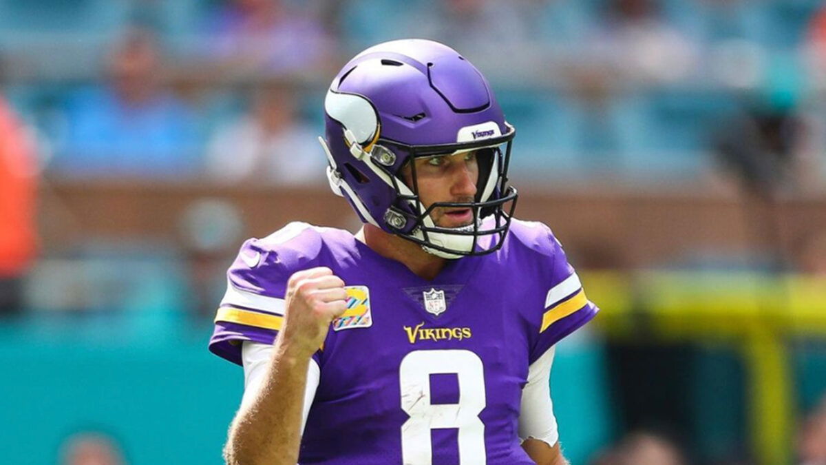 Vikings QB Kirk Cousins To Receive 2023 Bart Starr Award For Inspiring ...