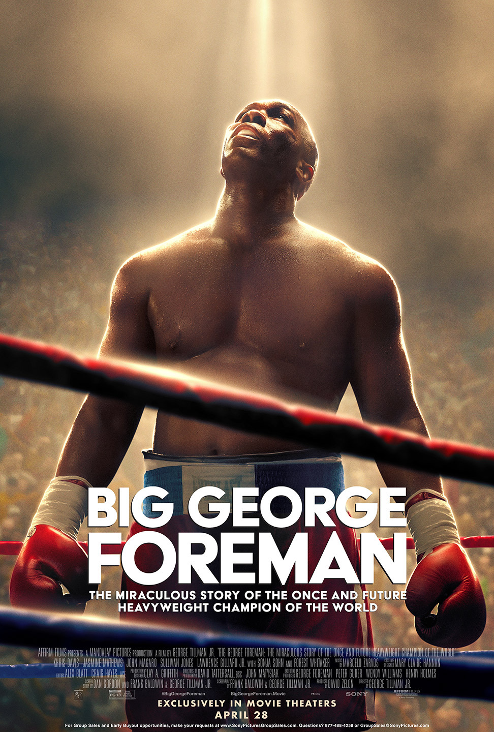 BIG GEORGE FOREMAN THE MIRACULOUS STORY OF THE ONCE AND FUTURE HEAVYWEIGHT CHAMPION OF THE WORLD picture photo