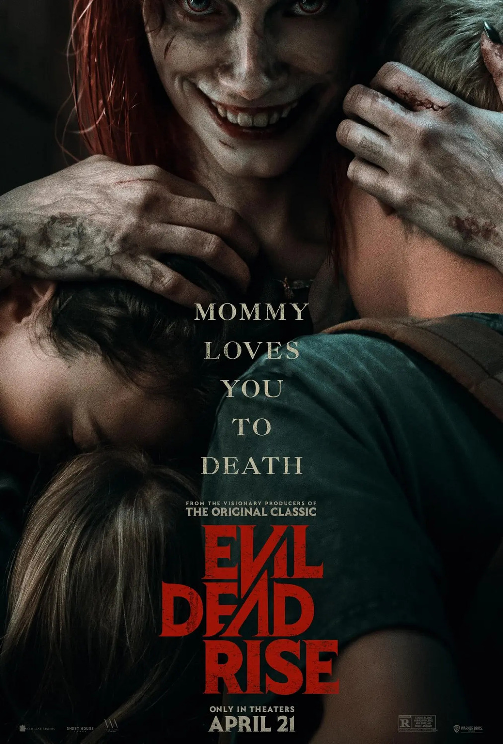 1013px x 1500px - EVIL DEAD RISE - Movieguide | Movie Reviews for Christians