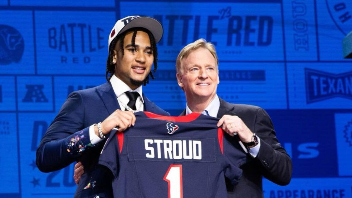 C.J. Stroud Picked 2nd Overall by Houston Texans: ‘I Have the Armor of ...