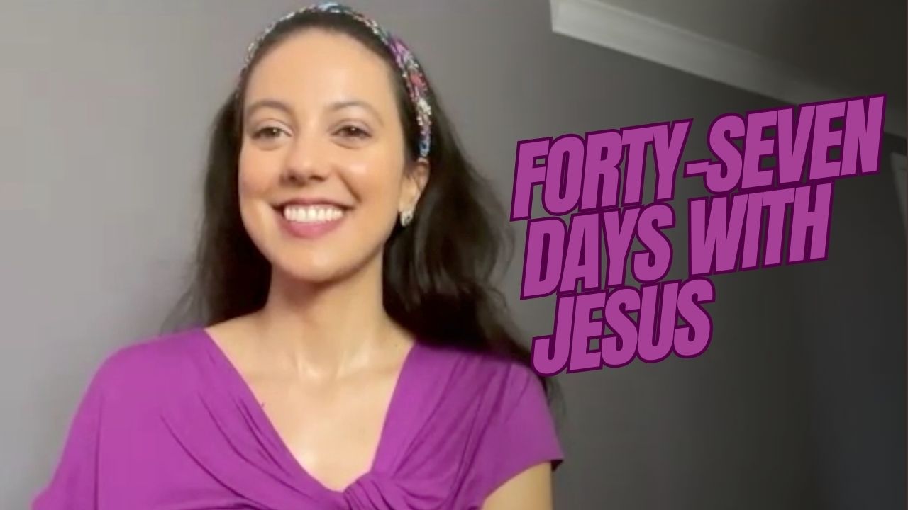 Catherine Lidstone From The Chosen Talks About Her New Movie Forty Seven Days With Jesus